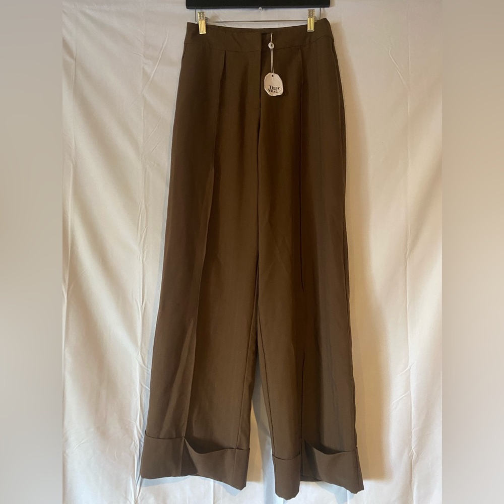 NWT Tiger Mist Brown Dress Pants (medium)